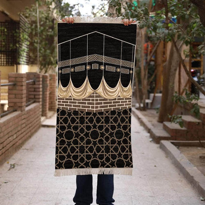Penguin Group Kaaba prayer tassel fringed mat