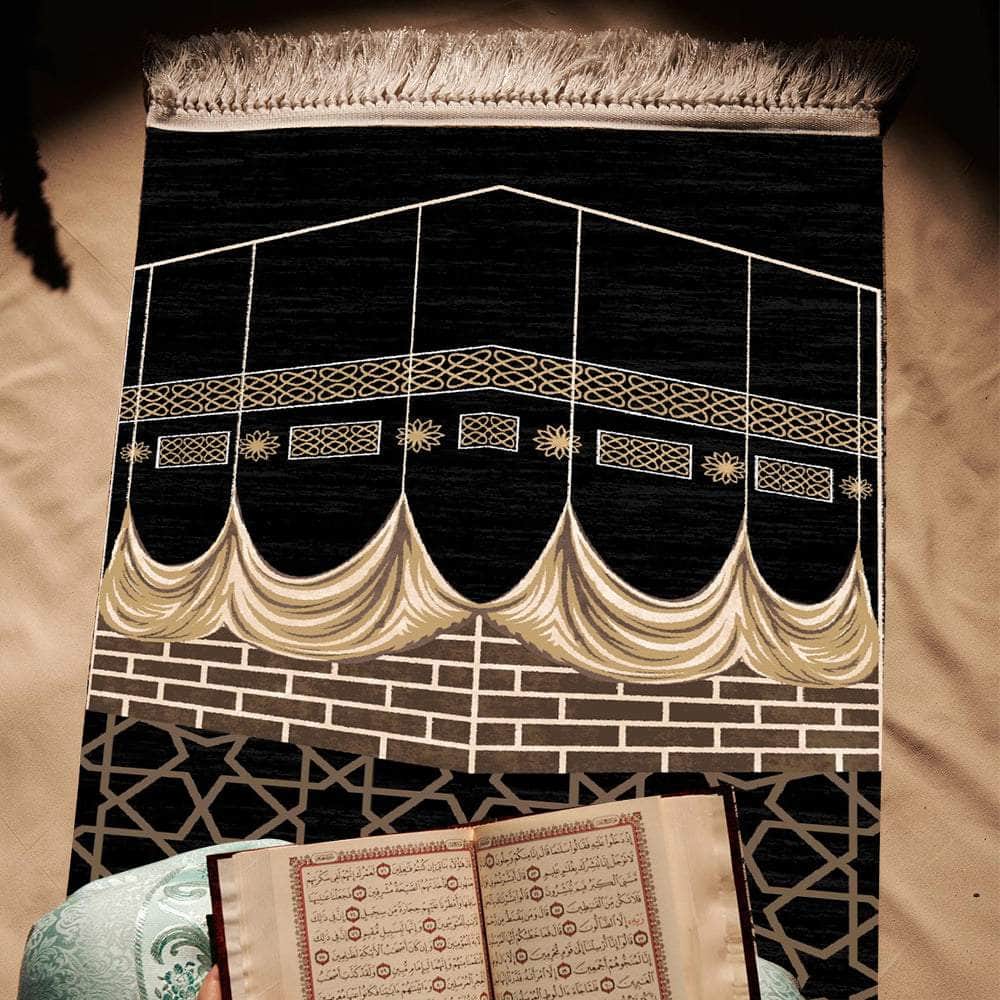 Penguin Group Kaaba prayer tassel fringed mat
