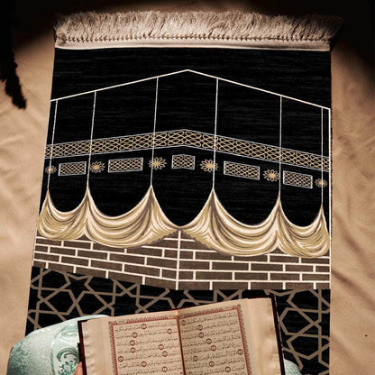 Penguin Group Kaaba prayer tassel fringed mat