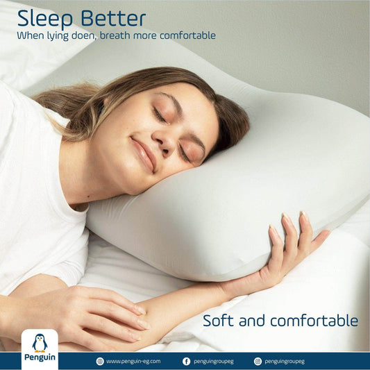 Penguin Group Pillows Butterfly Curved Memory Foam Pillow (Deep-Sleep)