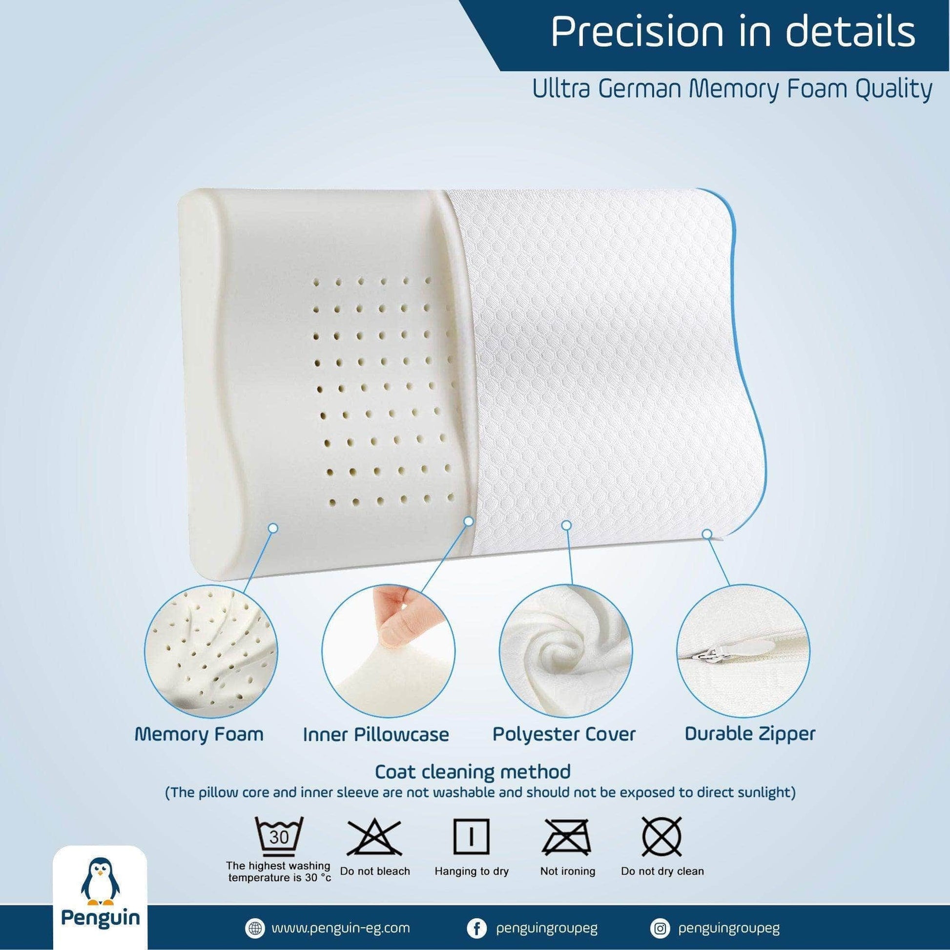 Penguin Group Pillows Contour Memory Foam Pillow