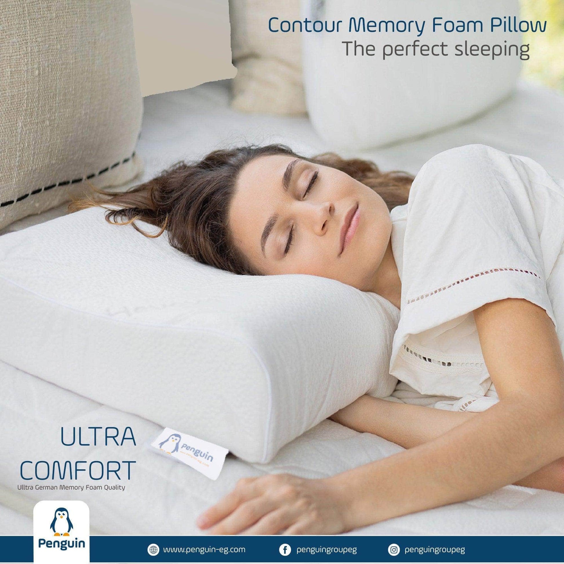 Penguin Group Pillows Contour Memory Foam Pillow