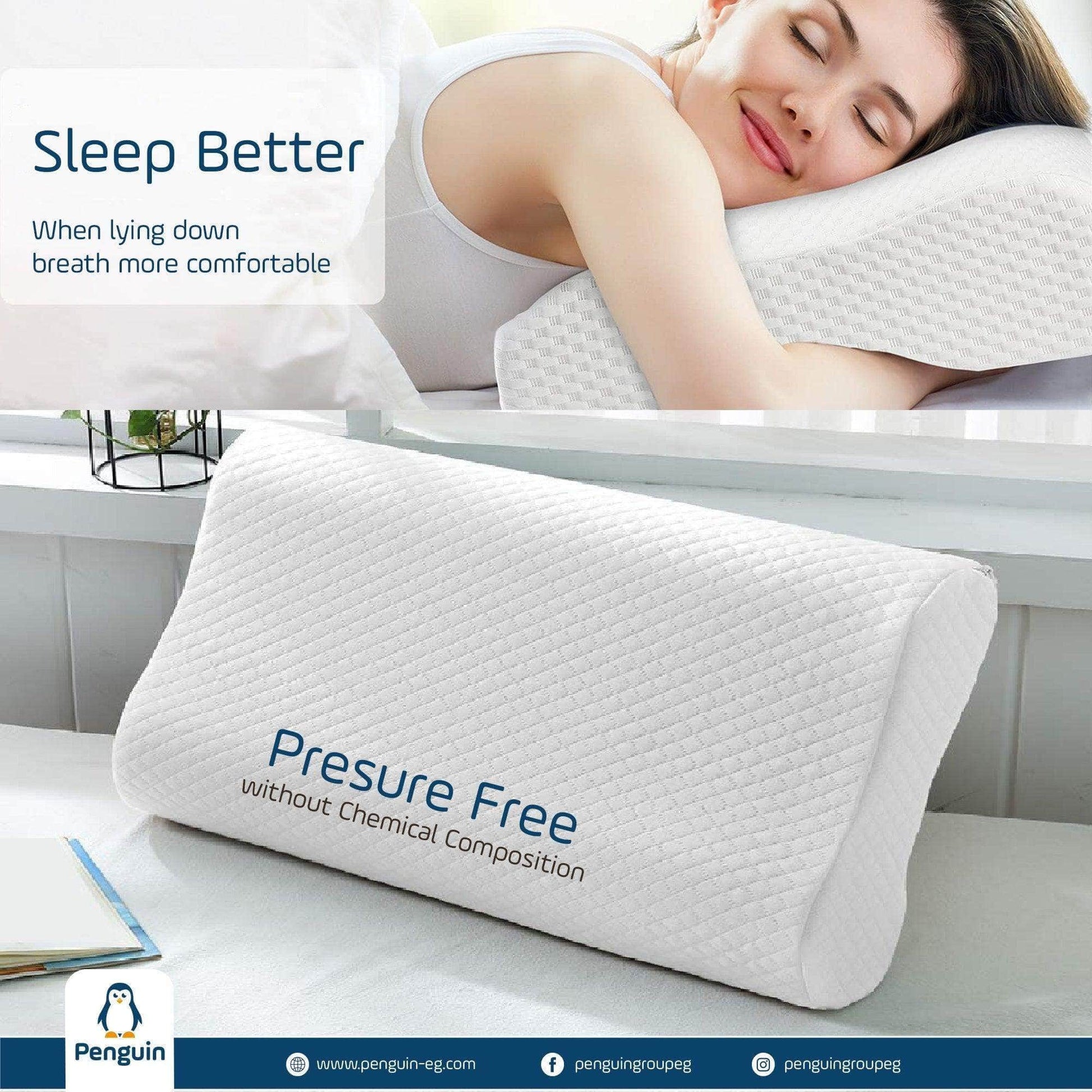 Penguin Group Pillows Contour Memory Foam Pillow