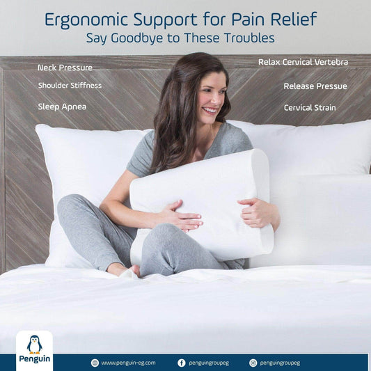 Penguin Group Pillows Contour Memory Foam Pillow