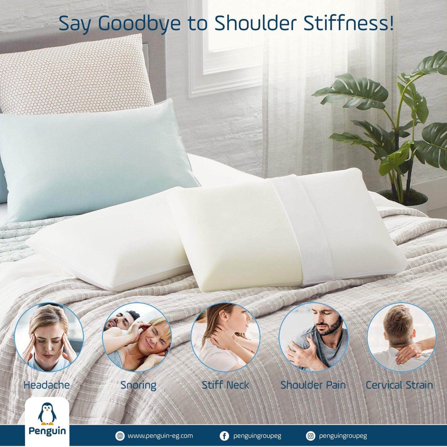 Penguin Group Pillows Standard Memory Foam Pillow