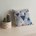 Triangle Velvet Throw Pillow