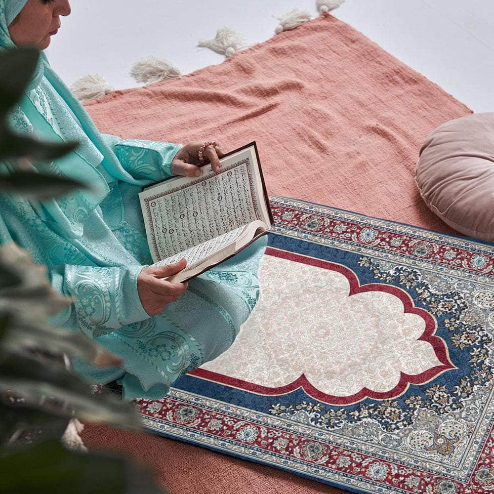 Penguin Group Rakáa tassel fringed prayer mat
