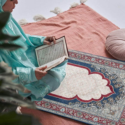 Penguin Group Rakáa tassel fringed prayer mat