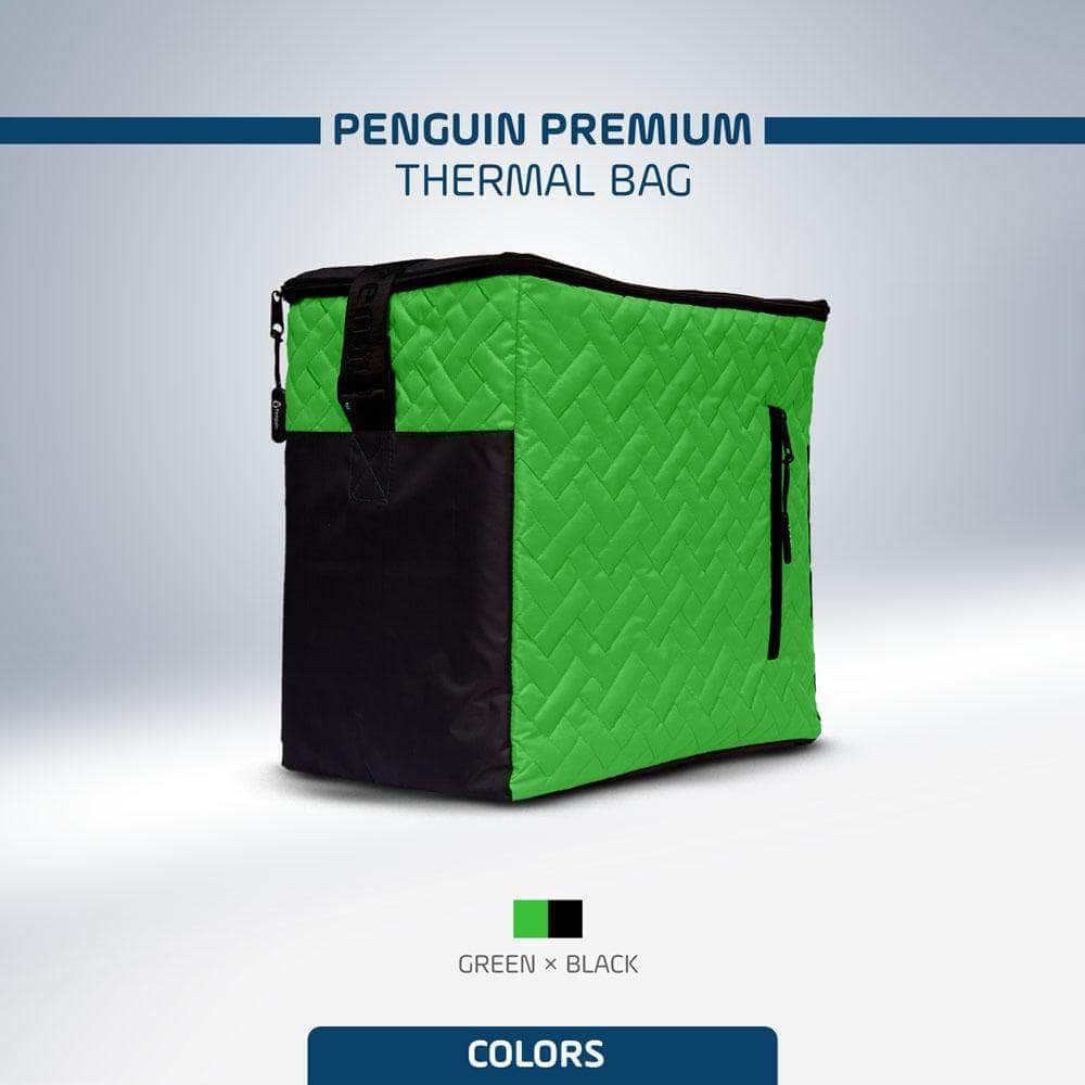 Penguin Group Thermal Bag Green Standard Insulated 12 Lt. Thermal Bag