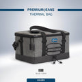 9 Liters, Exotic Jeans  Insulated thermal Bag
