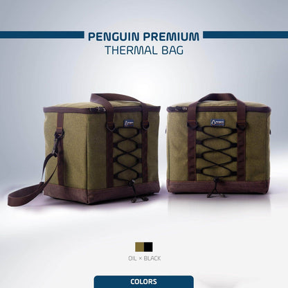 Penguin Group Thermal Bag Oily 15 Liters, Exotic Jeans 3X Insulated thermal Bag