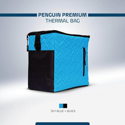 Penguin Group Thermal Bag Sky-Blue Standard Insulated 12 Lt. Thermal Bag