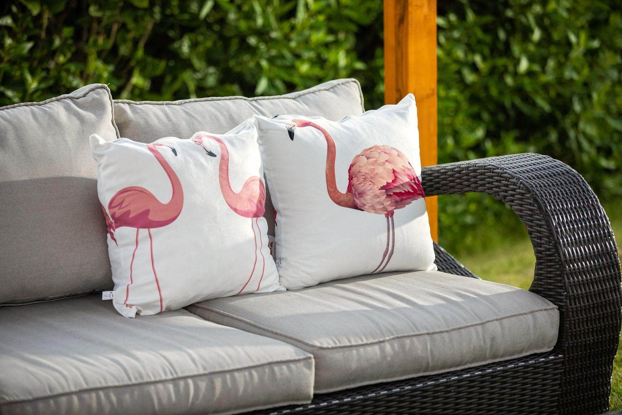 Penguin Group Tropical Throw Pillows