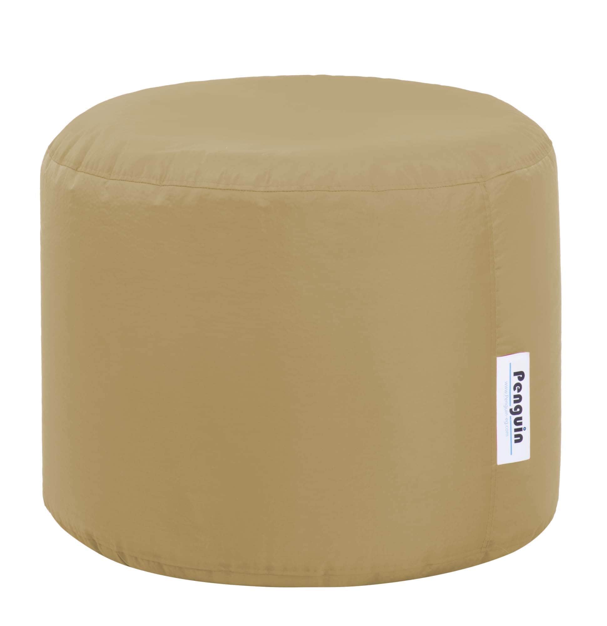 Penguin Group Waterproof Bean Bags Biege / Medium ( 30 H × 40 D) Waterproof Pouf Beanbag