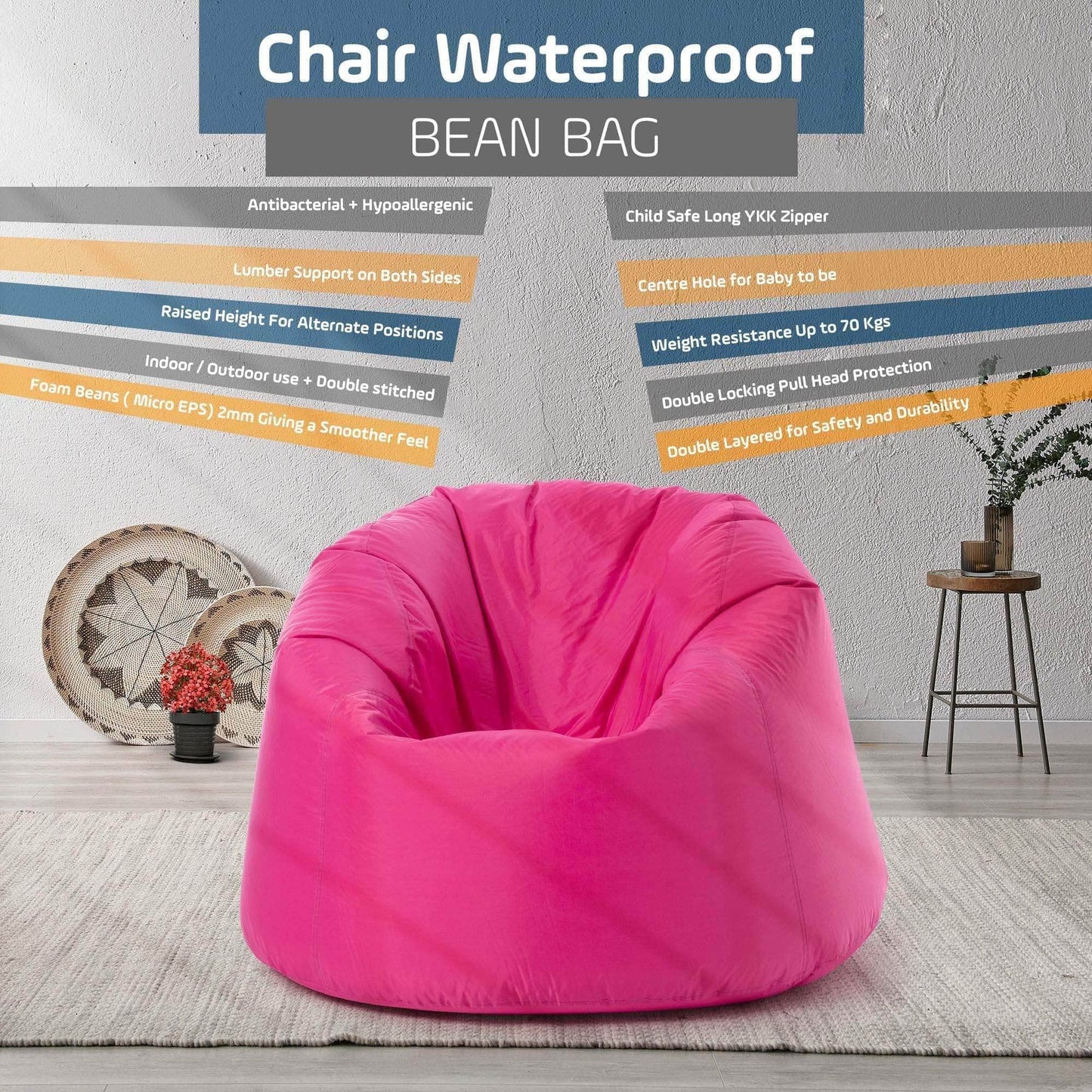 Penguin Group Waterproof Bean Bags Chair Waterproof Bean bag