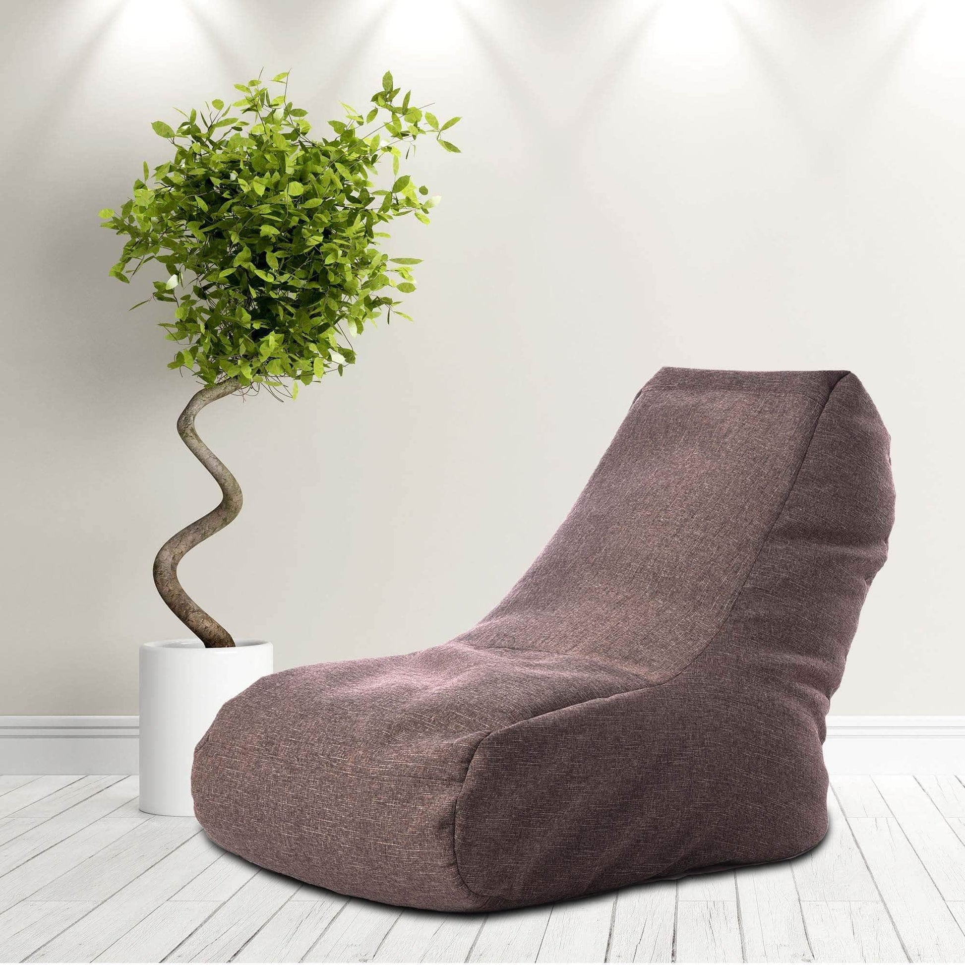 Penguin Group Waterproof Bean Bags Linen Chaise Lounge