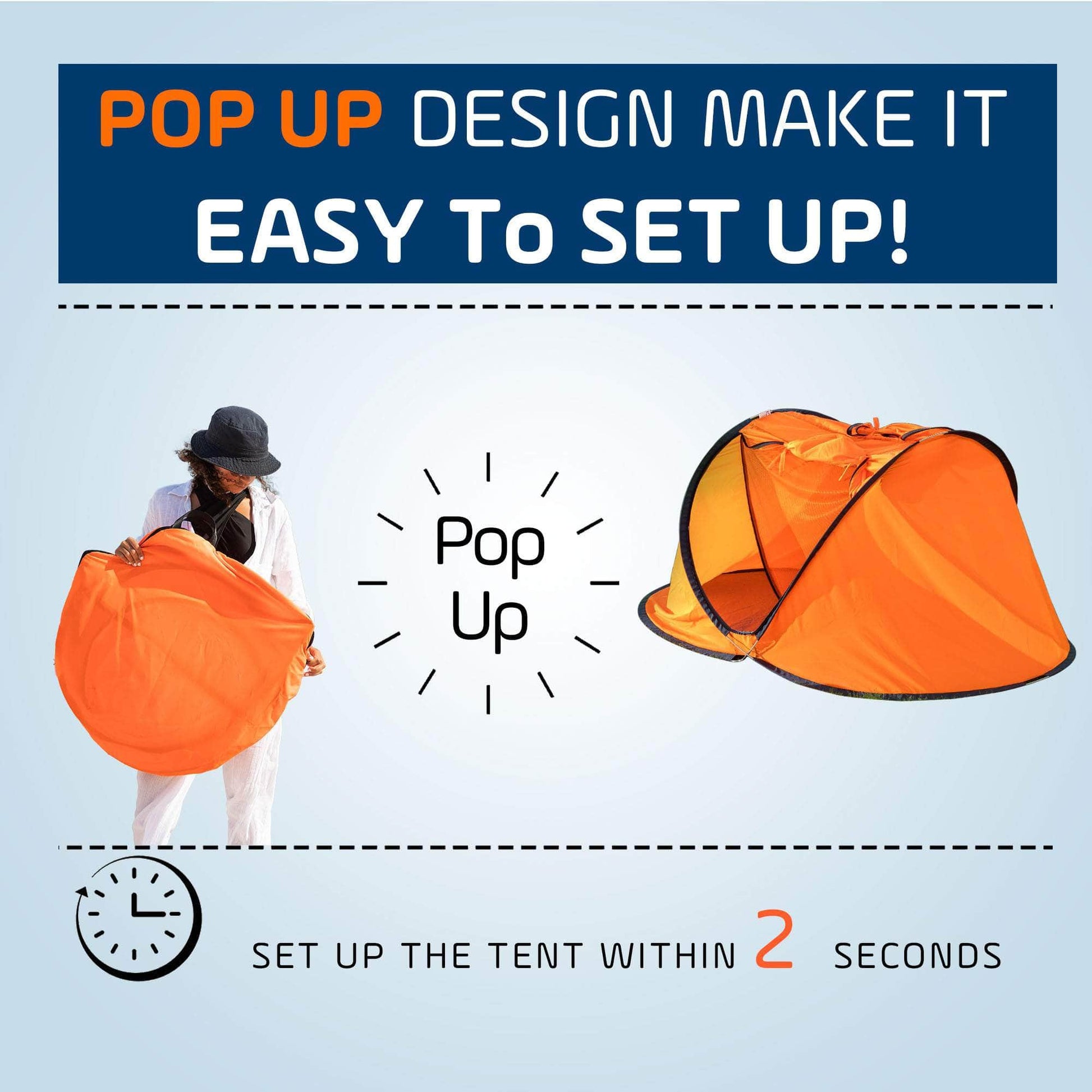 Penguin Standard 1-2 persons Popup Tent
